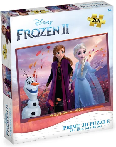 Vista 3 de Prime 3D Disney Frozen - Rompecabezas 3D de 200 piezas, 24 x 18