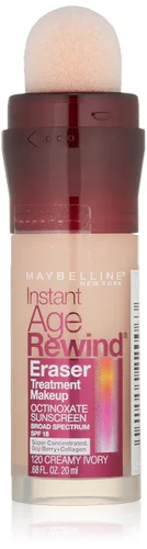 Vista 25 de Maybelline Instant Age Rewind Eraser Foundation con SPF 20 y provitamina B5 hidratante, 110, 1 unidad
