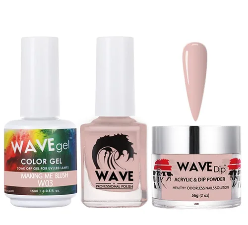 Vista 83 de WAVEGEL - Juego de gel de remojo, laca de uñas y polvo acrílico a juego - Colección Simplicity - #P109 Blizzard