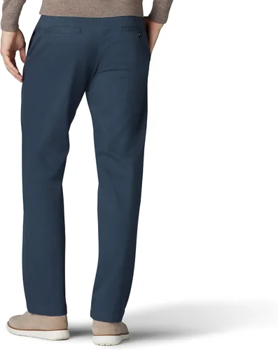 Vista 45 de Lee Extreme Motion Pantalón regular recto sin pliegues al frente para hombre