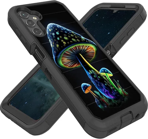Vista 63 de Diseñada para Galaxy A17 5G de 6.7 pulgadas, resistente, resistente y duradera, a prueba de golpes, híbrida de doble capa, funda protectora de doble