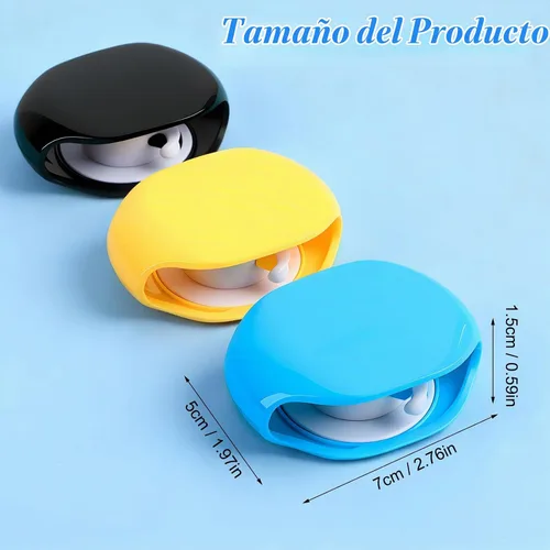 Vista 3 de Carrete de cable automático, carrete de cable oculto retráctil, para cable de carga de auriculares USB, cable de carga para viajes y organización