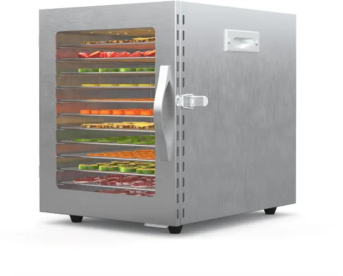 Vista 9 de OUTLANE Food Dehydrator Machine, 14-Tray 304 Stainless Steel Dehydrator