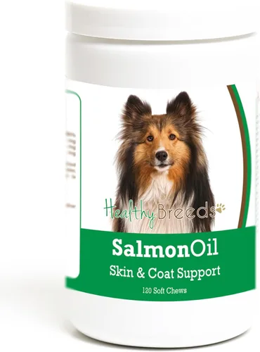 Vista 393 de Healthy Breeds Affenpinscher - Masticables suaves de aceite de salmón, 90