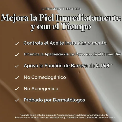 Vista 6 de Laura Mercier Hidratante con Color Mate Difuminado con SPF 30: Control de Brillo y Difuminado de 24+ Horas, Larga Duración, Cobertura Transparente a