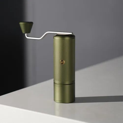 Vista 7 de TIMEMORE Molinillo de café manual Chestnut Xlite Capacidad 1.06 oz Hogar Mano Molinillo de café Escala de ajuste externo de alta precisión para Verde