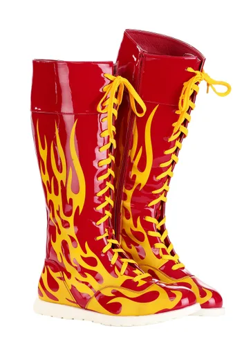 Vista 2 de Botas de Lucha Hulk Hogan para Hombre Multicolor
