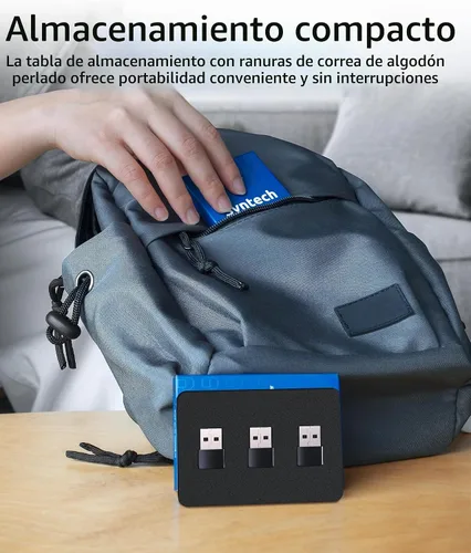 Vista 6 de Syntech - Adaptador USB C hembra a USB macho, paquete de 3 unidades, convertidor de tipo C a USB A, compatible con iPhone 17/16/15/14/13 Pro Max