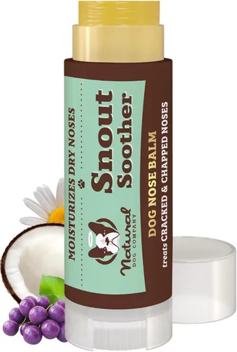 Vista 13 de Natural Dog Company Snout Soother Balm Tin 1 oz – Bálsamo para nariz de perro completamente natural para narices secas y agrietadas – Bálsamo