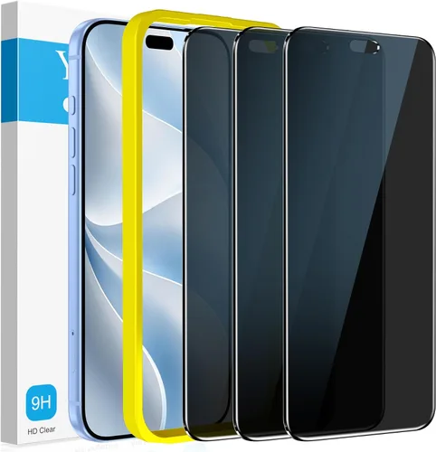 Vista 23 de YMHML Paquete de 2 protectores de pantalla de privacidad compatibles con iPhone SE 2020 2ª 2022 de 3ª generación, iPhone 8, 7, 6S, 6, 6, 6