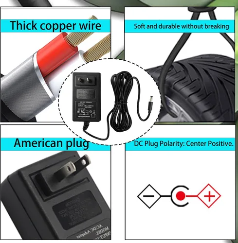 Vista 4 de Fuente de alimentación de 15 V 2 A CC Adaptador de corriente de 30 vatios AC DC 15 V Cable de alimentación 15 voltios 2 amperios de potencia