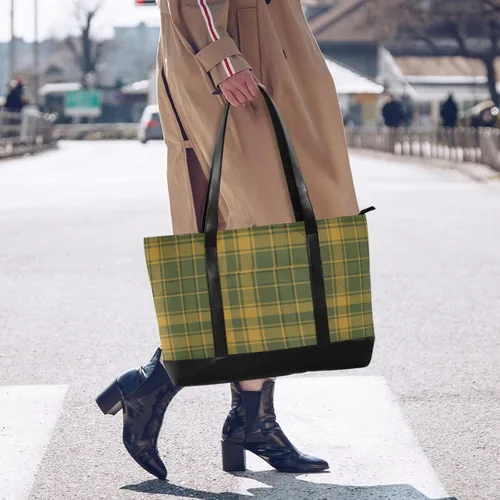 Vista 2 de Scottish Plaid Simple Women 14 Inch Laptop Tote with Zipper Briefcases for Travel Gym Vacation with Tablet estuche para laptop 14 pulgadas