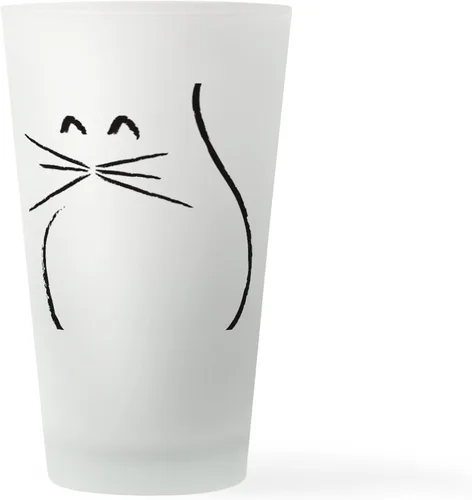 Vista 8 de CafePress Otro Black Cat - Vaso de pinta, 16 onzas Transparente - Otro vaso de pinta de gato negro