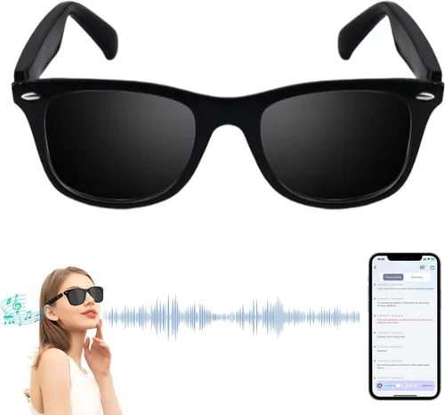 Vista 9 de AI Smart Glasses for Men Women - UV Protection Smart Sunglasses