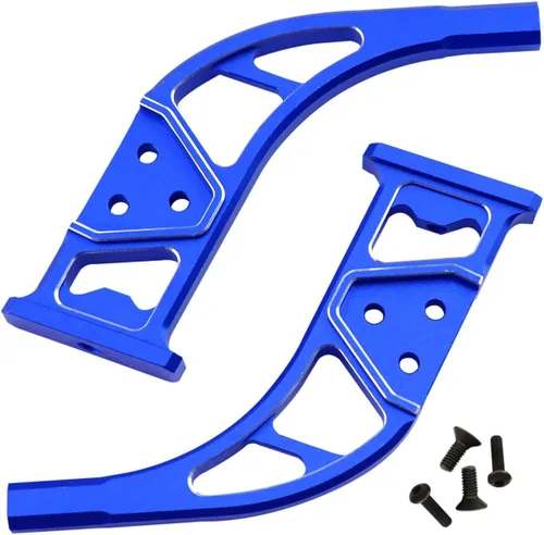Vista 6 de Parte de actualización de montaje de ala trasera de aluminio para infracción 1/7 6S BLX Limitless, 2 piezas de aleación de ala trasera de montaje