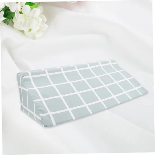 Vista 7 de Almohada de cuña triangular para pacientes postrados en cama, cojín de reposicionamiento corporal de espuma de alta densidad, soporte