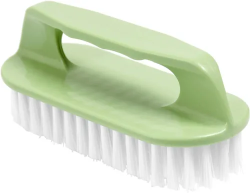 Vista 6 de yungluner Cepillo de lavado de zapatos con mango de cerdas suaves artefacto de limpieza para la ropa del hogar Cepillo de zapatos Cepillo