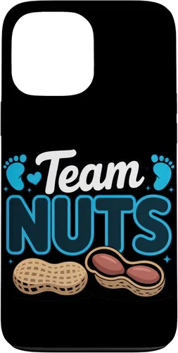 Vista 24 de Team Nuts Expecting Parents Funny Family Event Shirt Case for iPhone XR