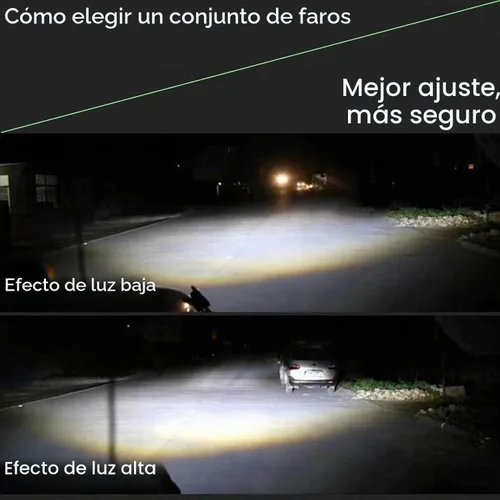 Vista 5 de Ebike - Luz de cabeza para faros delanteros de bicicleta para conducción nocturna, conector de 3 pines, luz LED para bicicleta de 36 V, 48 V, 52 V