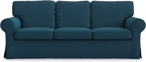Vista 9 de TLYESD Ektorp - Funda de sofá de 3 asientos de repuesto para funda de sofá IKEA Ektorp, funda de sofá Ektorp, solo funda Ektorp (blanco frío)