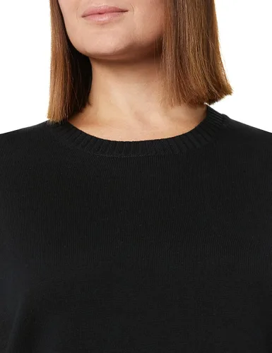 Vista 5 de Tienda Essentials - Suéter para mujer (100% algodón), diseño de cuello redondo