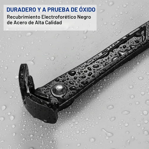 Vista 5 de WORKPRO Ganzúa de 33 cm con uña de gato, extractor de uñas con uña de gato y extractor de uñas basculante, palanca para remodelación del hogar