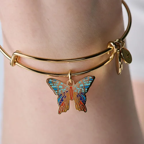 Vista 2 de Alex and Ani Butterfly Bracelets