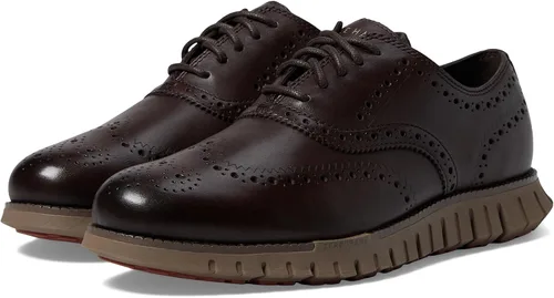 Vista 32 de Cole Haan Zerogrand Remastered Wing Tip Oxford para hombre Negro