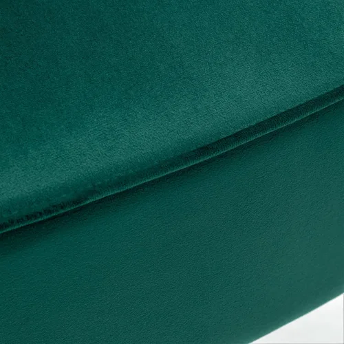 Vista 10 de Container Furniture Direct Silla moderna de terciopelo para sala de estar, dormitorio o entrada, diseño elegante y cómodo sin brazos con patas