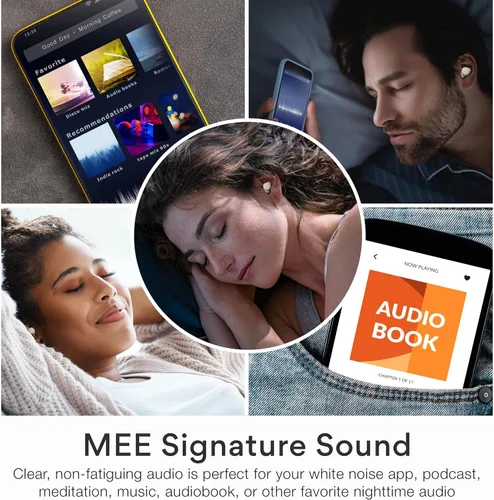 Vista 9 de MEE audio SleepTones - Auriculares para dormir con Bluetooth para dormir de Beige