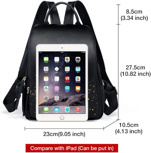 Vista 3 de FOXER - Mochila de piel para mujer