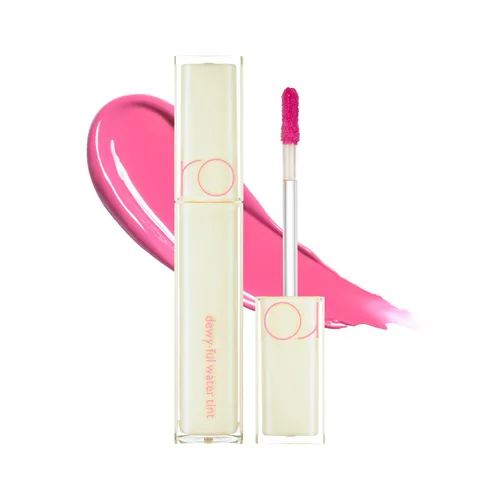 Vista 16 de rom&nd TINTE DE AGUA DEWYFUL 01 EN CORAL Brilloso alto pigmento hidratante no pegajoso Labios hidratados tonos coloridos Alto Brillo 0.18oz
