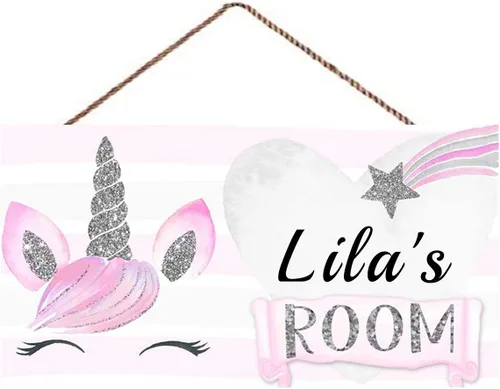 Vista 7 de Letreros personalizados, lindo letrero de mapache, decoración de pared personalizada, nombre personalizado, habitación de niños, habitación de bebé