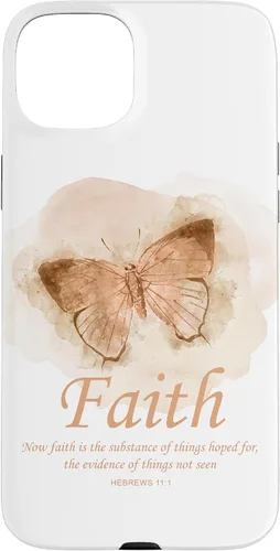 Vista 9 de Faith Bible Verse: Women’s Christian Hebrews 11:1 Quote Case for iPhone 17