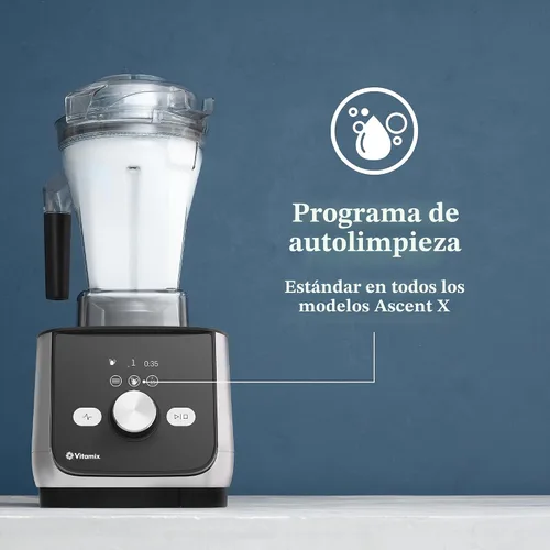 Vista 2 de Vitamix Ascent X5 Licuadora con 10 Programas de Licuado, Programa de Autolimpieza, Licuadora de Grado Profesional para Batidos, Sopas y Más