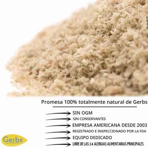 Vista 9 de Gerbs Super 5 Mezcla de Semillas 1 lb. Molida Finamente, Sin Aditivos Artificiales, Bolsa resellable Textura Sustanciosa y Cremosa para Hornear