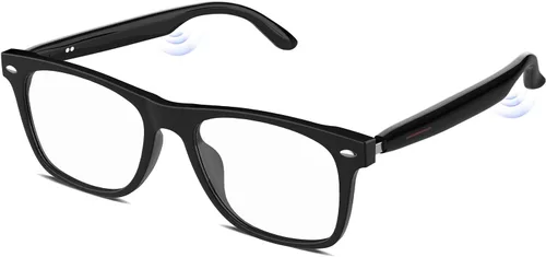 Vista 9 de Gafas inteligentes de audio Bluetooth para mujeres y hombres, lentes de sol polarizados con Bluetooth, altavoz de oreja abierta, control de voz