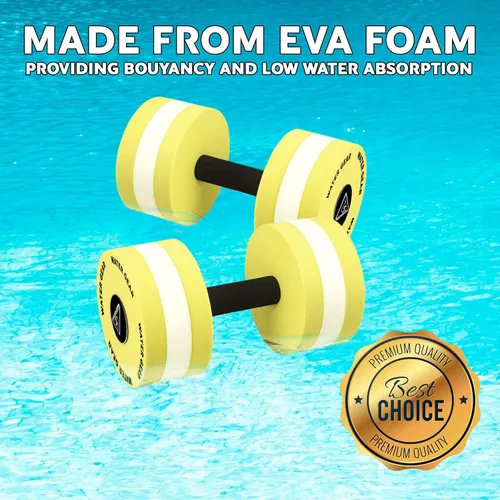 Vista 5 de Water Gear Hydro Buoys Minimum - Fitness acuático y ejercicio de piscina - Ideal para la parte superior del cuerpo y entrenamiento mínimo de estrés
