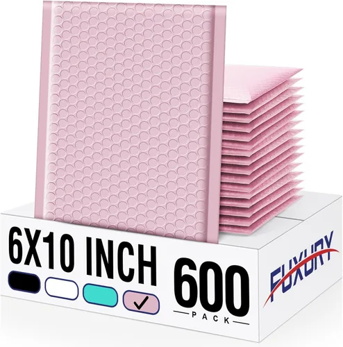 Vista 13 de Fuxury Sobres de burbujas de 8.5 x 12 pulgadas, paquete de 240 sobres grandes de burbujas utilizables de 8.5 x 11 pulgadas de grosor para enviar