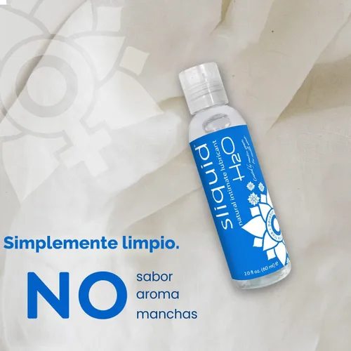 Vista 9 de Sliquid H2O Lubricante a Base de Agua, Lubricante a Base de Agua para Sexo, Lubricante Sexual Natural, Lubricante Personal Sin Glicerina (2 Oz)