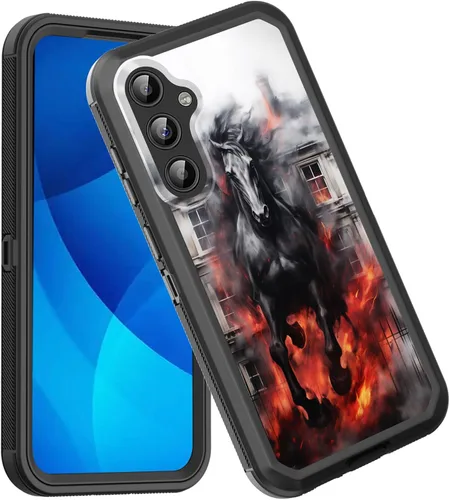 Vista 190 de Funda para Galaxy A14 5G, a prueba de golpes, 3 capas, protección de cuerpo completo, resistente, de alto impacto, para Samsung Galaxy A14 5G de 6.6