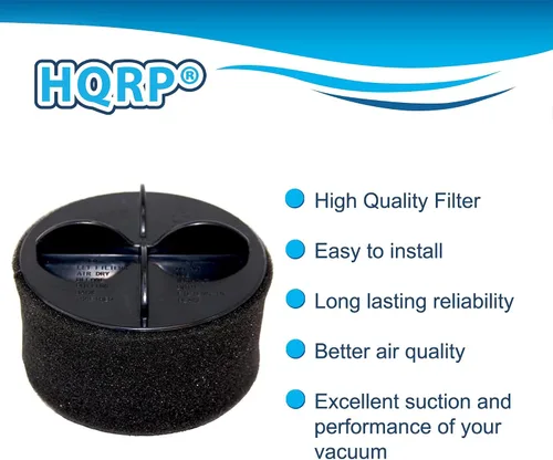 Vista 4 de HQRP Kit de filtros compatible con aspiradoras Bissell CleanView Helix 95P1, 82H1, 82H1H, 82H1M, 82H1R, 82H1T