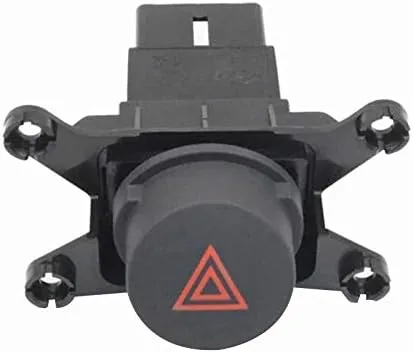 Vista 4 de Pelsieur Interruptor de advertencia de peligro de coche Interruptor de luz de emergencia Botón de doble flash para Cerato Forte 2009 2010 2011
