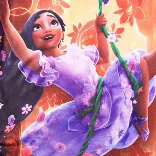 Vista 3 de Byriady Vestido de princesa para niñas pequeñas, vestidos mágicos para niñas de 3 a 8 años, ropa para el hogar