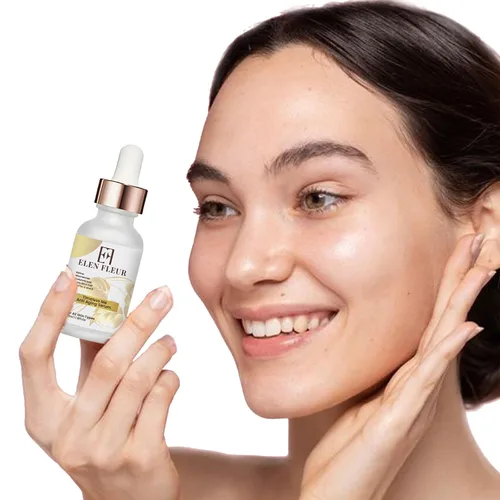 Vista 6 de Suero de colágeno con retinol – Suero facial hidratante y reafirmante con ácido hialurónico, niacinamida, vitamina C y E – Promueve una piel suave