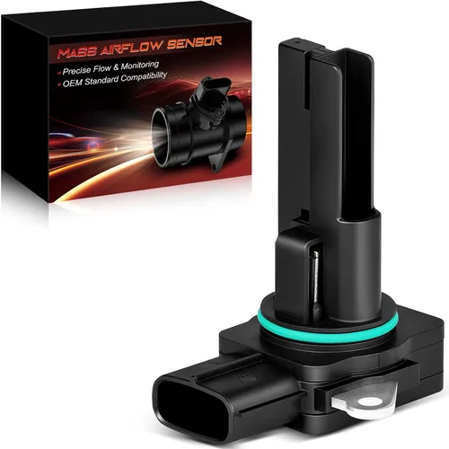 Vista 22 de Sensor de Flujo de Aire Másico [4-Pinos] Compatible para:-Ford Expedition 2003-2004 para:-Lincoln Navigator 2003-2004, 4.6L 5.4L, Reemplazo#