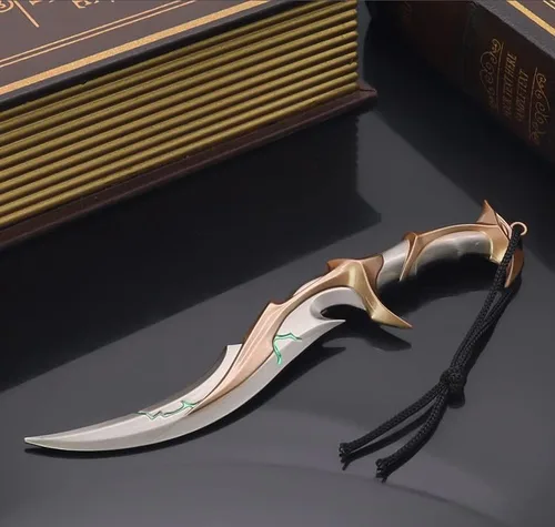Vista 7 de Juego Valorant Artes Marciales Armas Espada Modelos Figura de Acción Colección de Juego Escritorio Decoración de Habitación Mochila Colgante Regalo
