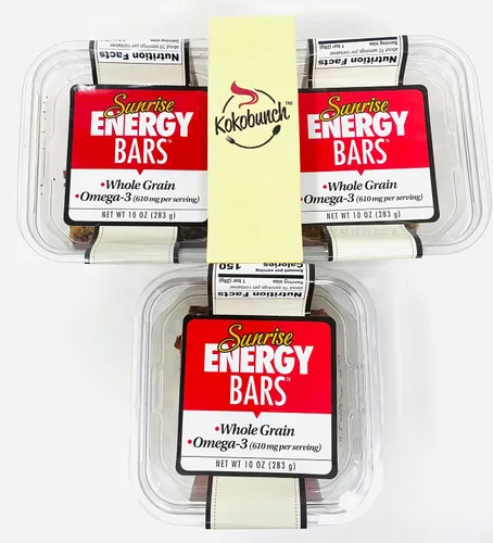 Vista 2 de Universal Bakery - Barras de frutas y nueces de grano entero Sunrise Energy con kit Kokobunch de 3 a 10 onzas