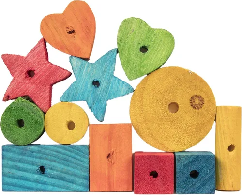 Vista 2 de Ware Manufacturing Bolsa de madera de pino, golosinas pequeñas para mascotas, paquete de 12
