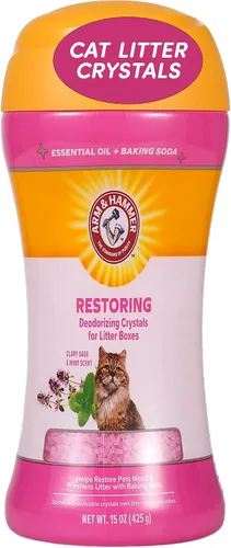 Vista 8 de Arm & Hammer Cristales Perfumados para Cajas de Arena para Mascotas, Manzanilla Calmante, Calma el Estado de Ánimo con Cada Uso; Cristales